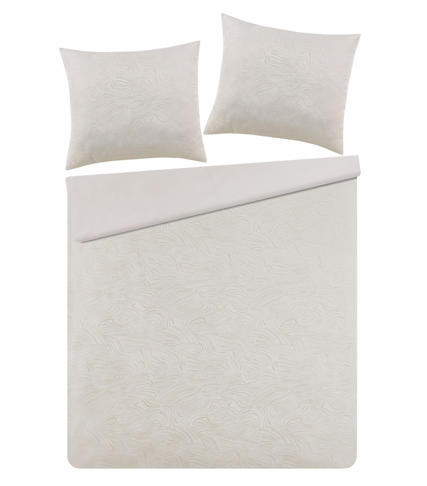 BETTWÄSCHE Linno - Ecru, Textil (160/200cm) - home&you