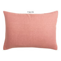 KISSENBEZUG Linco blush 50 x 75 cm - Rosa, Textil (50/75cm) - Vivaraise
