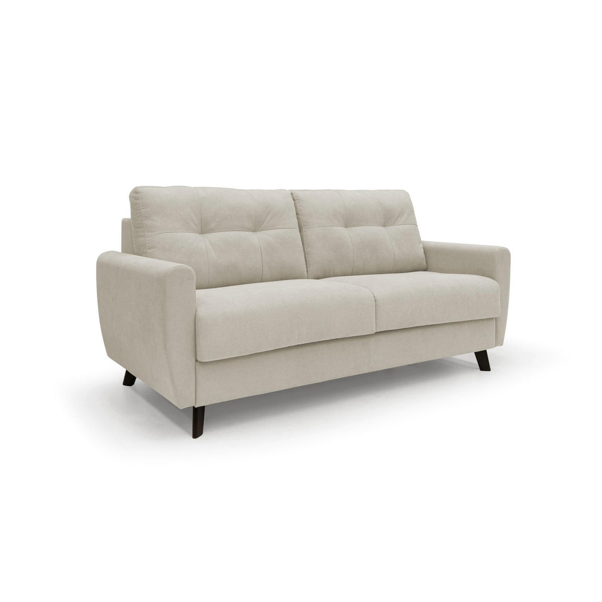 SCHLAFSOFA Callisto - Creme, Textil (168/97/96cm) - Divani.store