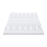 TOPPER - 2 Personen - plastik - weiß Artissa - Weiß, Kunststoff (160/200cm) - Vente-Unique
