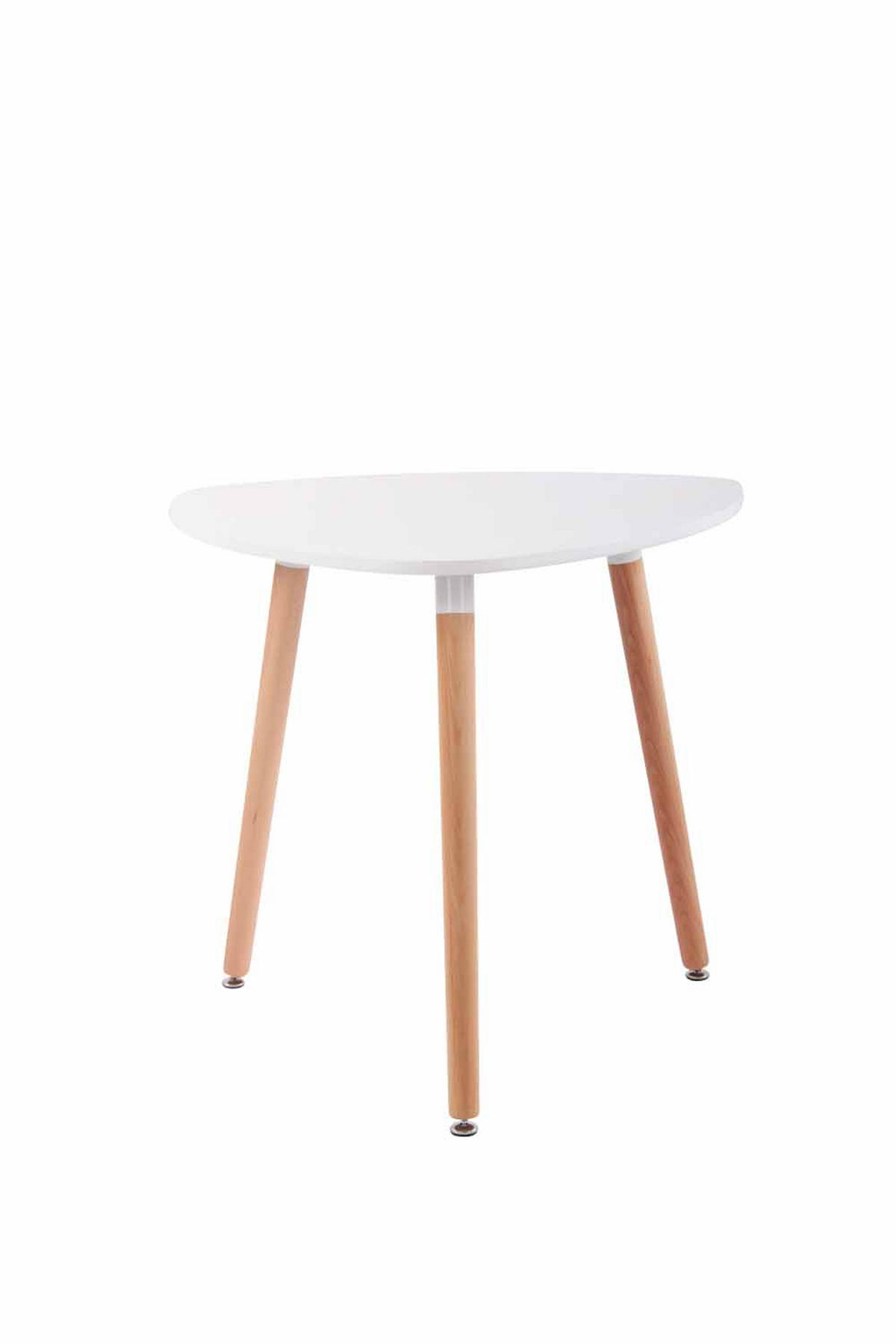 KONSOLENTISCH Holz weiß - Weiß, Holz (80/80/75cm) - CLP