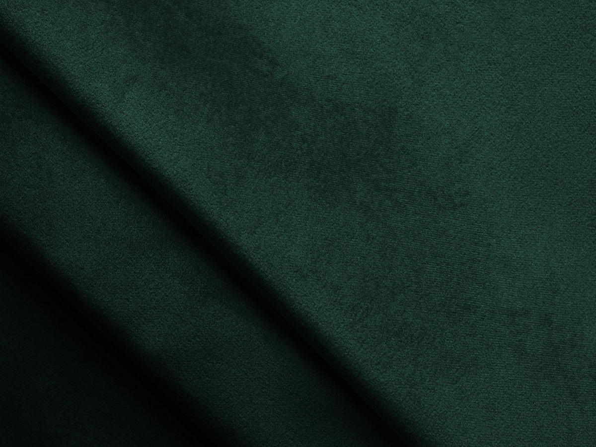 4-SITZER-SOFA Samt Stoff Grün - Dunkelgrün/Schwarz, Kunststoff/Textil (232/81/98cm) - Makamii
