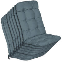 HOCHLEHNER Flair HL 120x50x8cm Taubenblau (8tlg) - Blaugrau, Textil (50/120cm) - Beautissu 