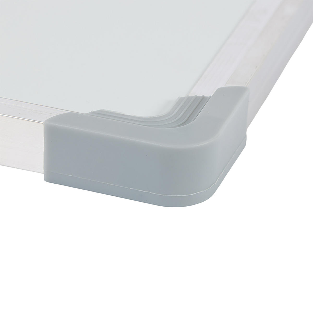 WHITEBOARD - Weiß, Kunststoff/Metall (40/30/5cm) - Relaxdays