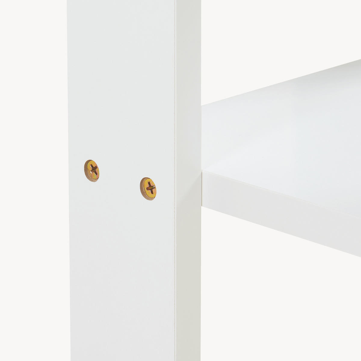 BEISTELLTISCH Thyholm - Weiß, Holzwerkstoff (30/30/55cm) - [en.casa]