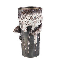 TOPF Laverae Braun 27/26.5/47cm - Braun, Keramik (47cm) - PTMD Collection