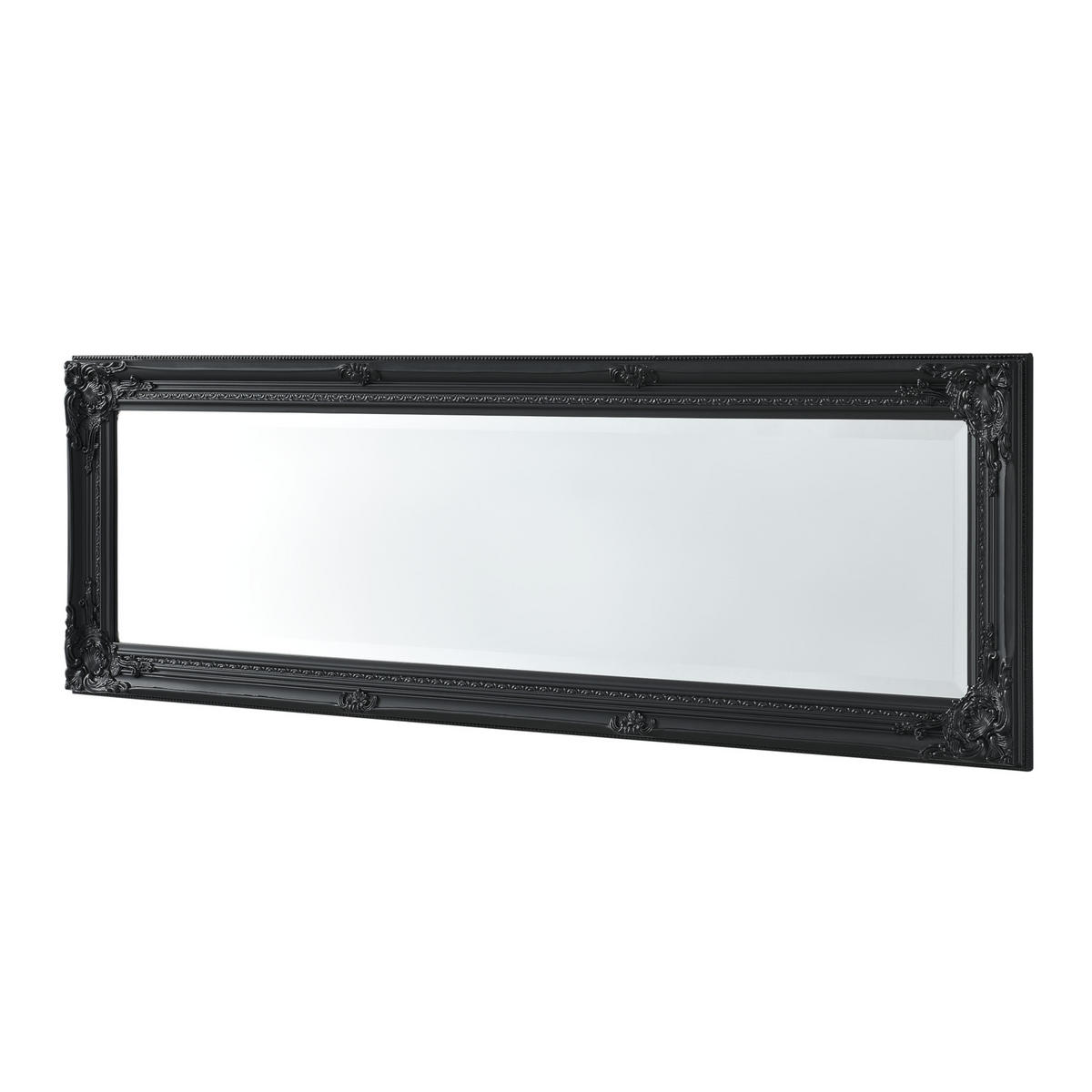 WANDSPIEGEL Livorno - Schwarz, Glas/Holz (28.5/132/118cm) - [en.casa]