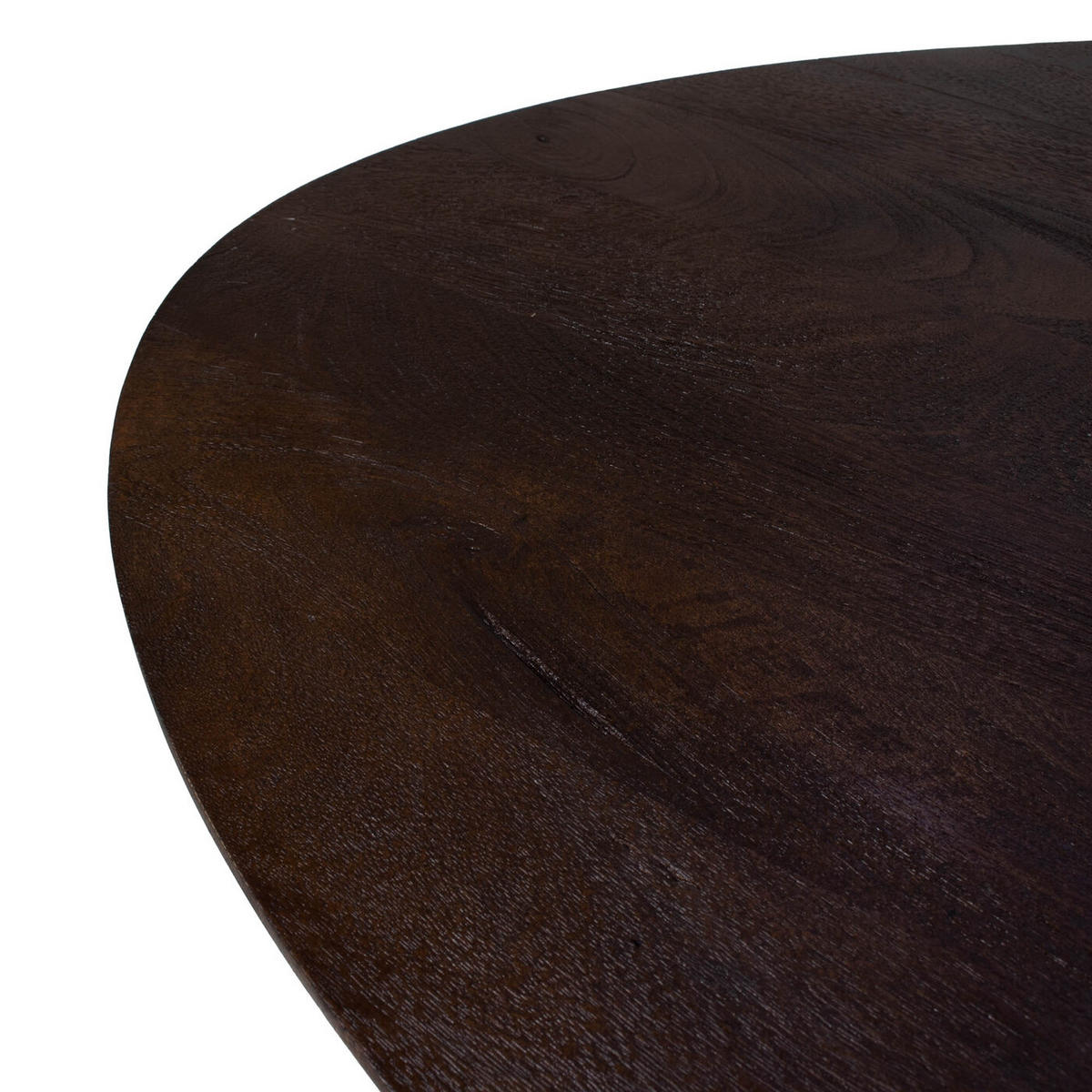 ESSTISCH, dreieckig aus Mangoholz 200cm, braun - Braun, Holz (200/120/76cm) - Giga Meubel