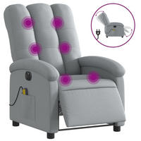 MASSAGESESSEL Loy - Hellgrau, Metall (70/101/93cm) - Nettlife