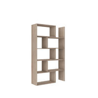 BÜCHERREGAL LORIS 125x33x188 cm, Regal Sonoma Eiche - Sonoma Eiche, Holzwerkstoff (125/188/33cm) - MASSENO