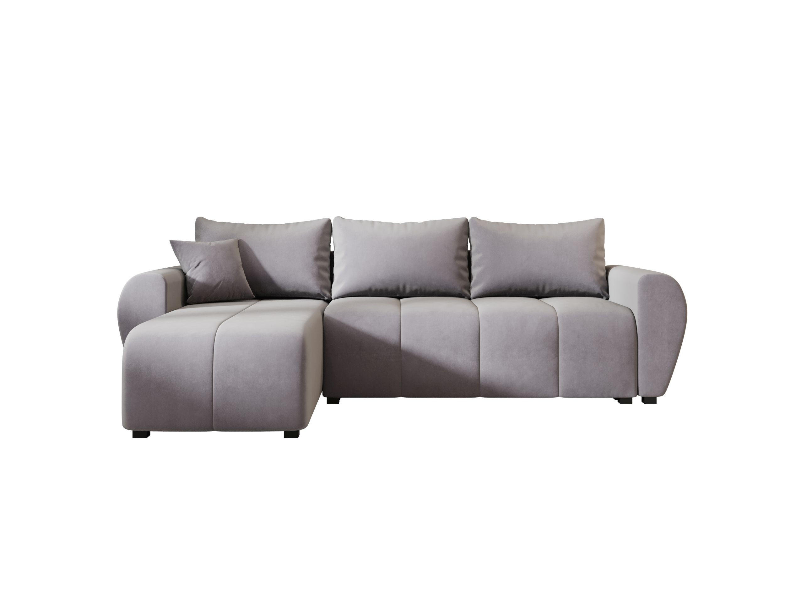 ECKSOFA MOLISA L Itaka 50 Links mit Schlaffunktion - Grau, Textil (245/145cm) - Bedante