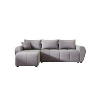 ECKSOFA MOLISA L Itaka 50 Links mit Schlaffunktion - Grau, Textil (245/145cm) - Bedante