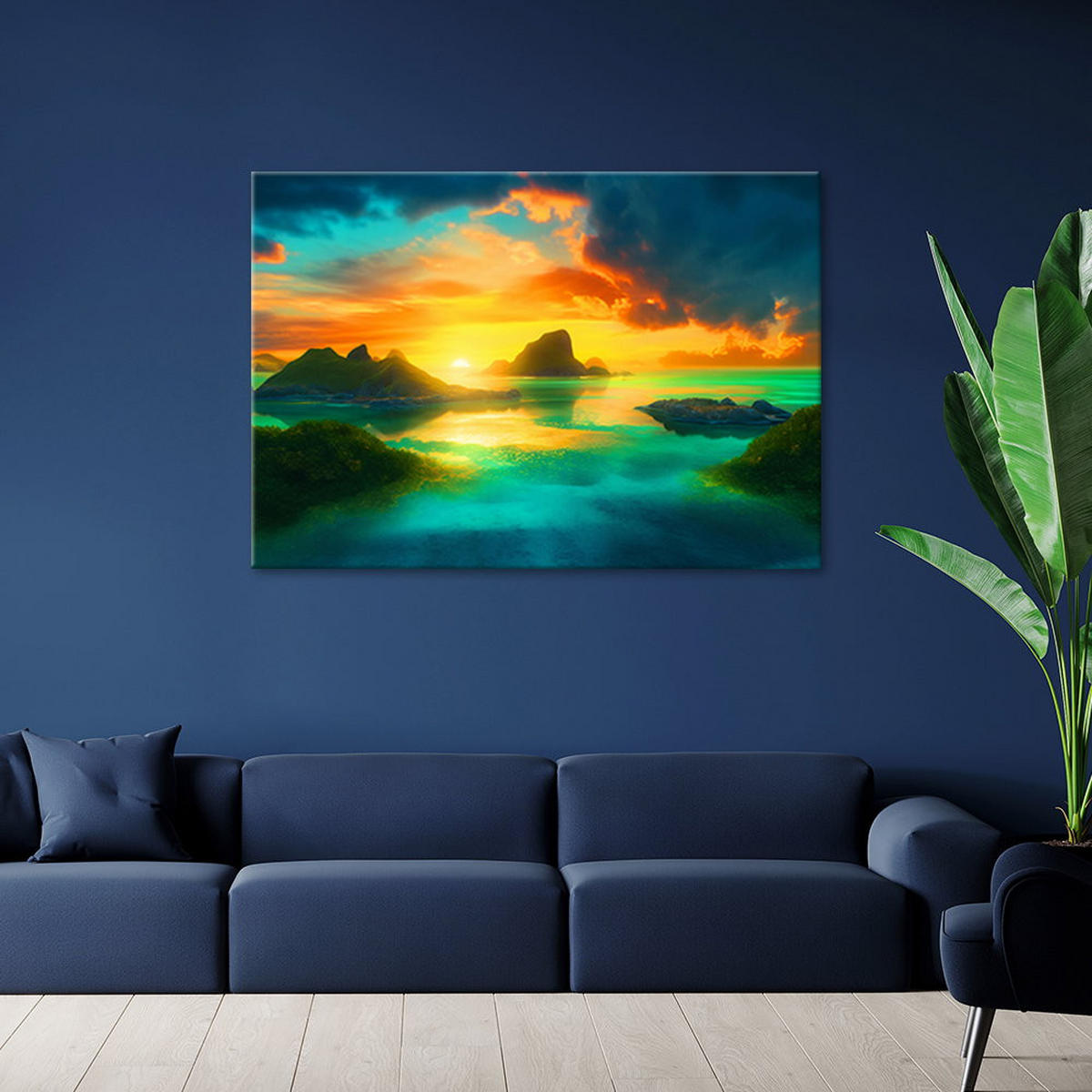 KUNSTDRUCK Lila 90/60 cm - Lila, Textil (90/60cm) - KUNSTLOFT