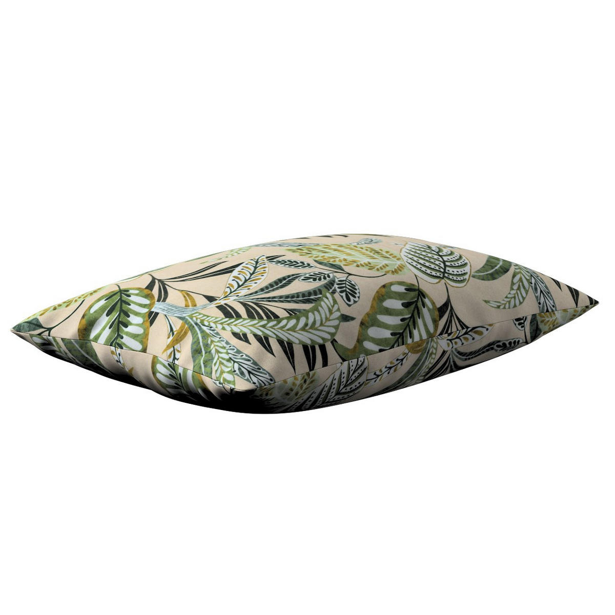 KISSENHÜLLE Tropical Island grün und beige, 60x40cm - Grün, Textil (60/40cm) - Dekoria
