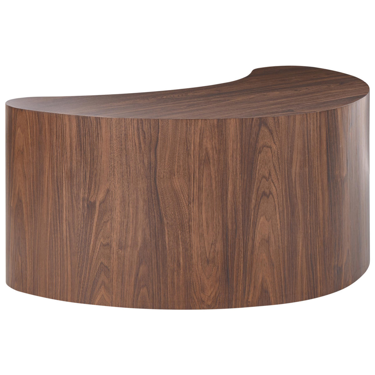 COUCHTISCH Dunkelbraun Bilpa - Dunkelbraun, Holzwerkstoff (89/44/40cm) - Beliani