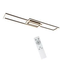 LED-DECKENLEUCHTE Maberry 17.2/95/5cm - Schwarz, Metall (95/17.2/5cm) - Nettlife