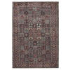 VINTAGE-TEPPICH George waschbar 120x170 cm - Rot/Multicolor, Kunststoff (120/170cm) - benuta