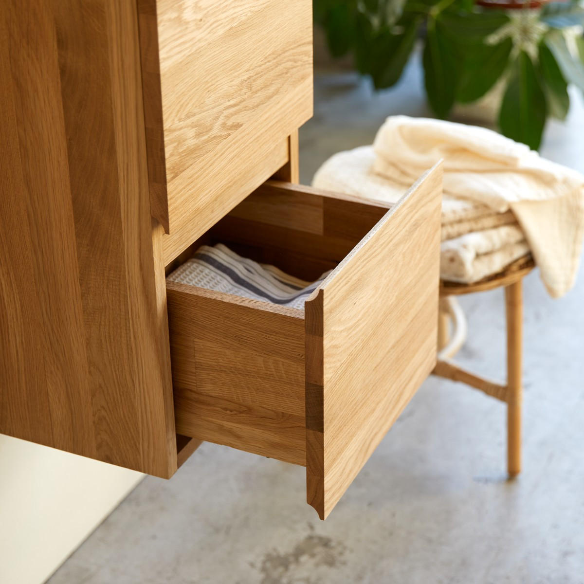 HOCHSCHRANK Nova Natur aus Eiche - Naturfarben, Holz (30/147/30cm) - Tikamoon