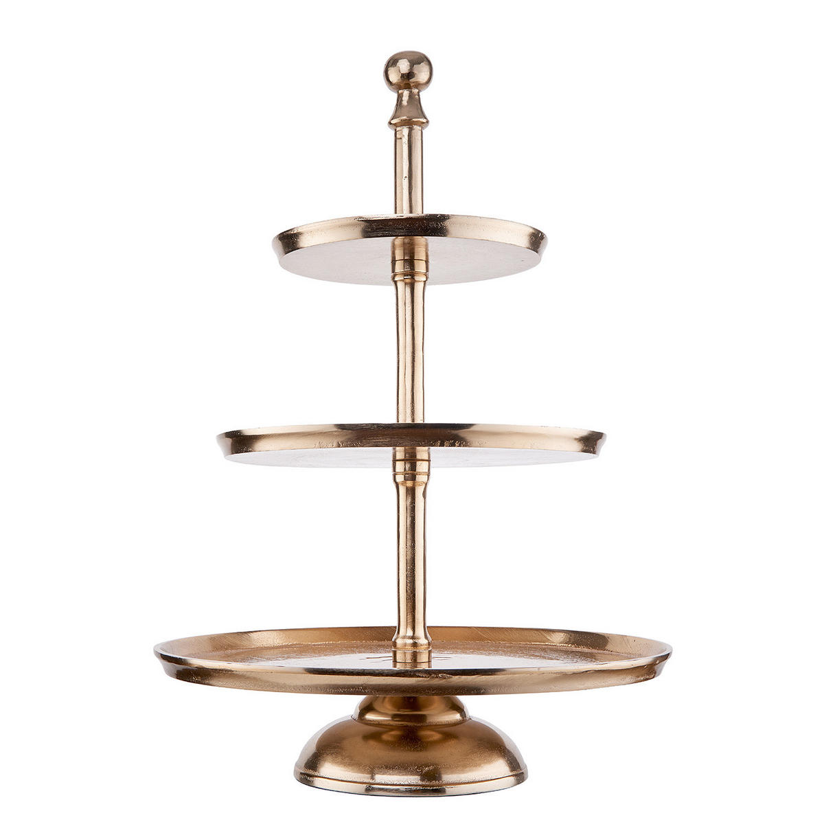 ETAGERE Banquet - Goldfarben, Metall (45/66cm) - Butlers