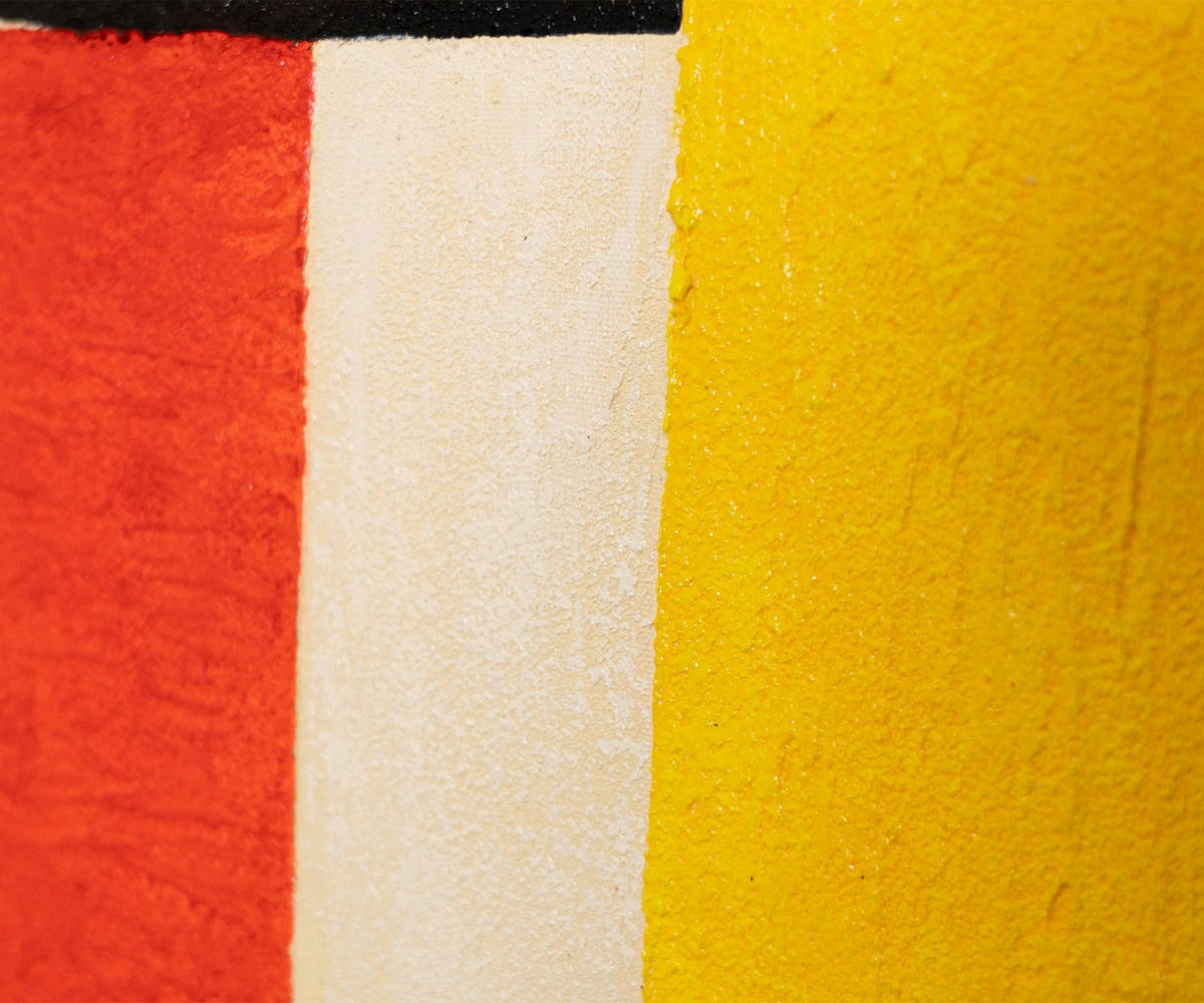 GEMÄLDE Kontraste Schattenfugenrahmen Schwarz 120x80 cm - Schwarz, Holz (120/80cm) - YS-art gallery