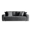 SOFA Alcamo Graphit, Schlafsofa - Graphitfarben, Holzwerkstoff/Textil (250/93/118cm) - Bettso