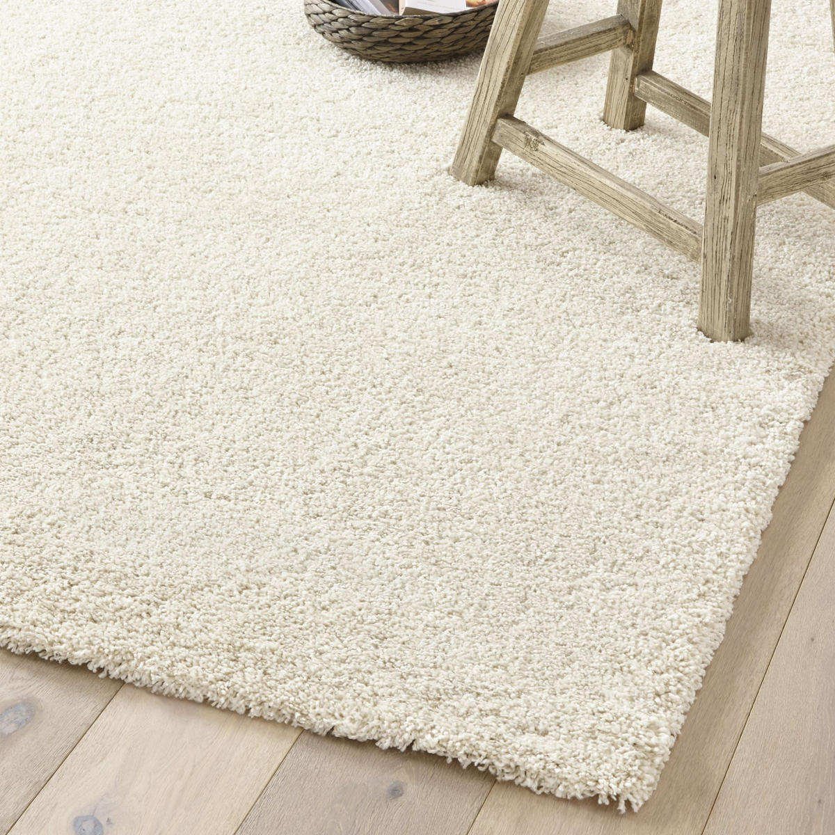 HOCHFLORTEPPICH 80/150 cm Sevilla - Creme, Textil (80/150cm) - Steffensmeier