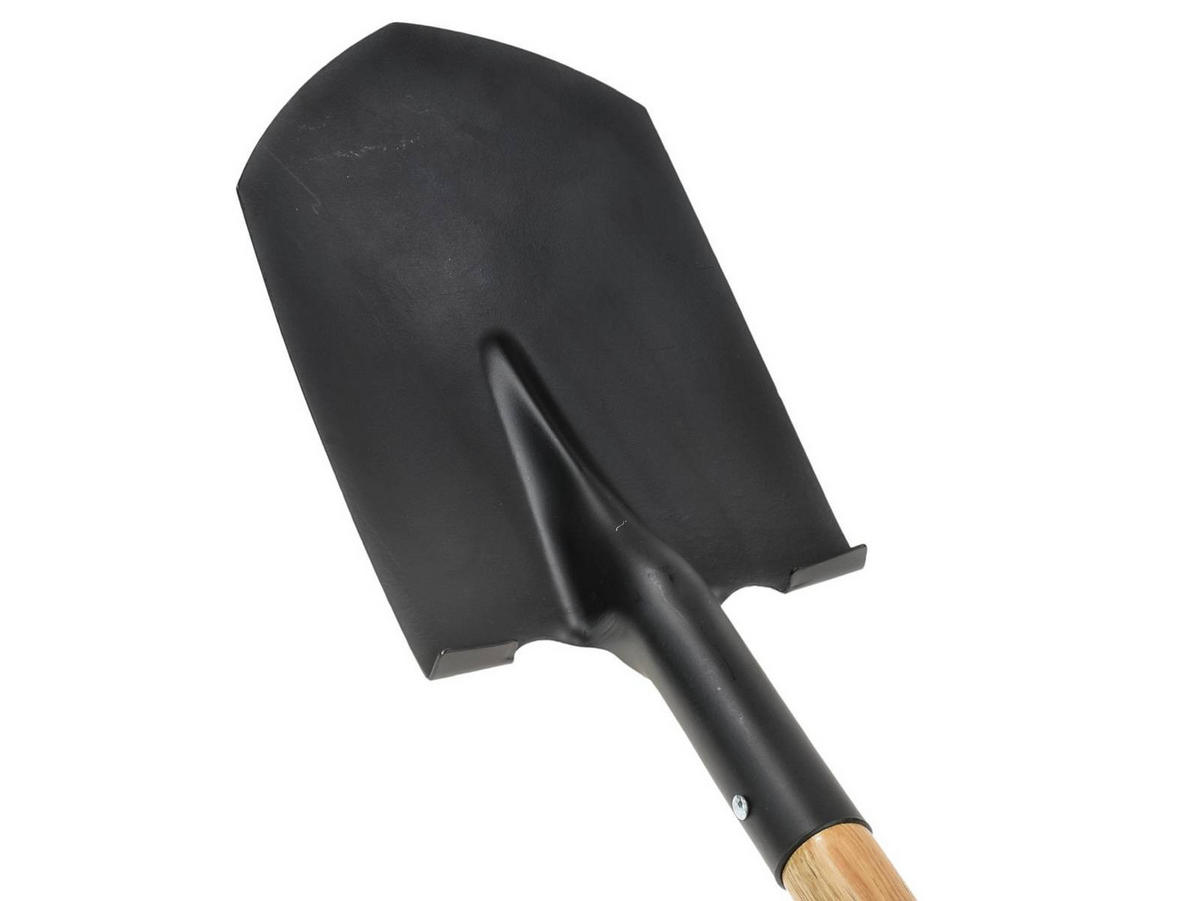 SPITZKOPF SPATEN Deluxe 98cm kompakt - Schwarz, Metall (19/10/98cm) - by Benson