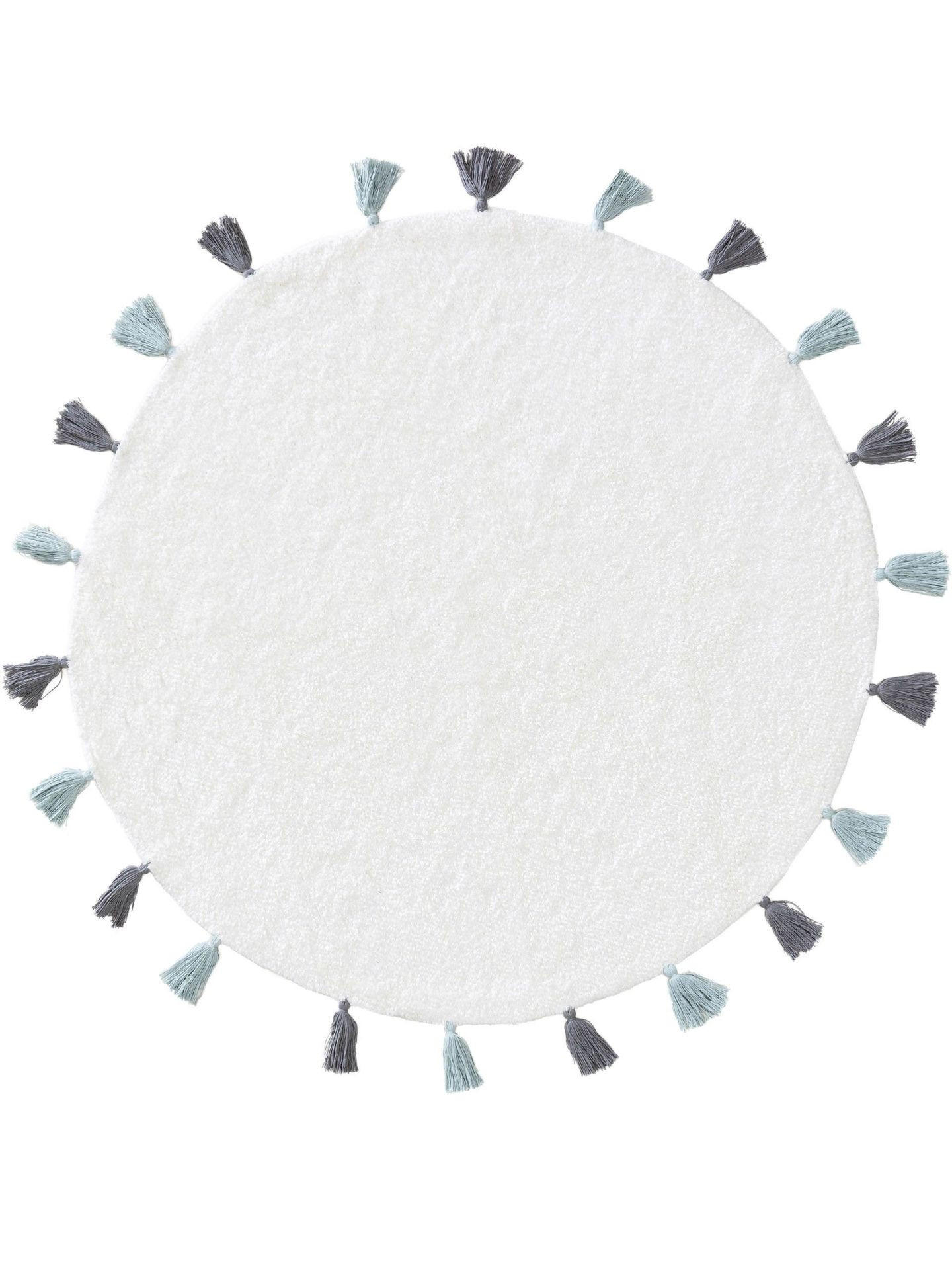 KINDERTEPPICH Was - Blau, Naturmaterialien/Textil (80/1cm) - KUNSTLOFT