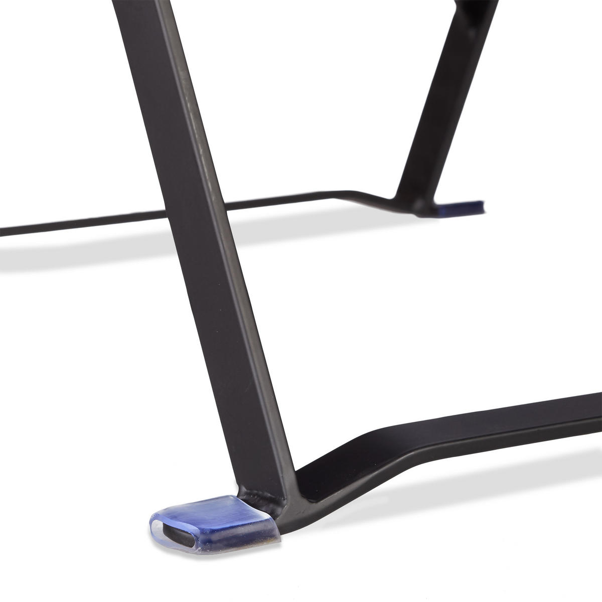 4XGARTENSTUHL - Hellbraun, Holz/Metall (42/84/44cm) - Relaxdays