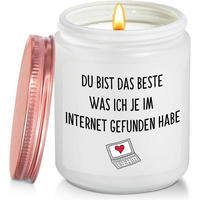 DUFTKERZE Lavendel 50h Brenndauer Sojawachs - Flieder, Paraffin (9cm)