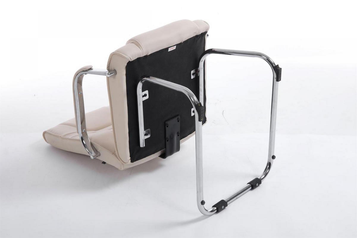 SCHWINGSTUHL Lederlook creme - Creme, Textil/Metall (60/104/67cm) - CLP