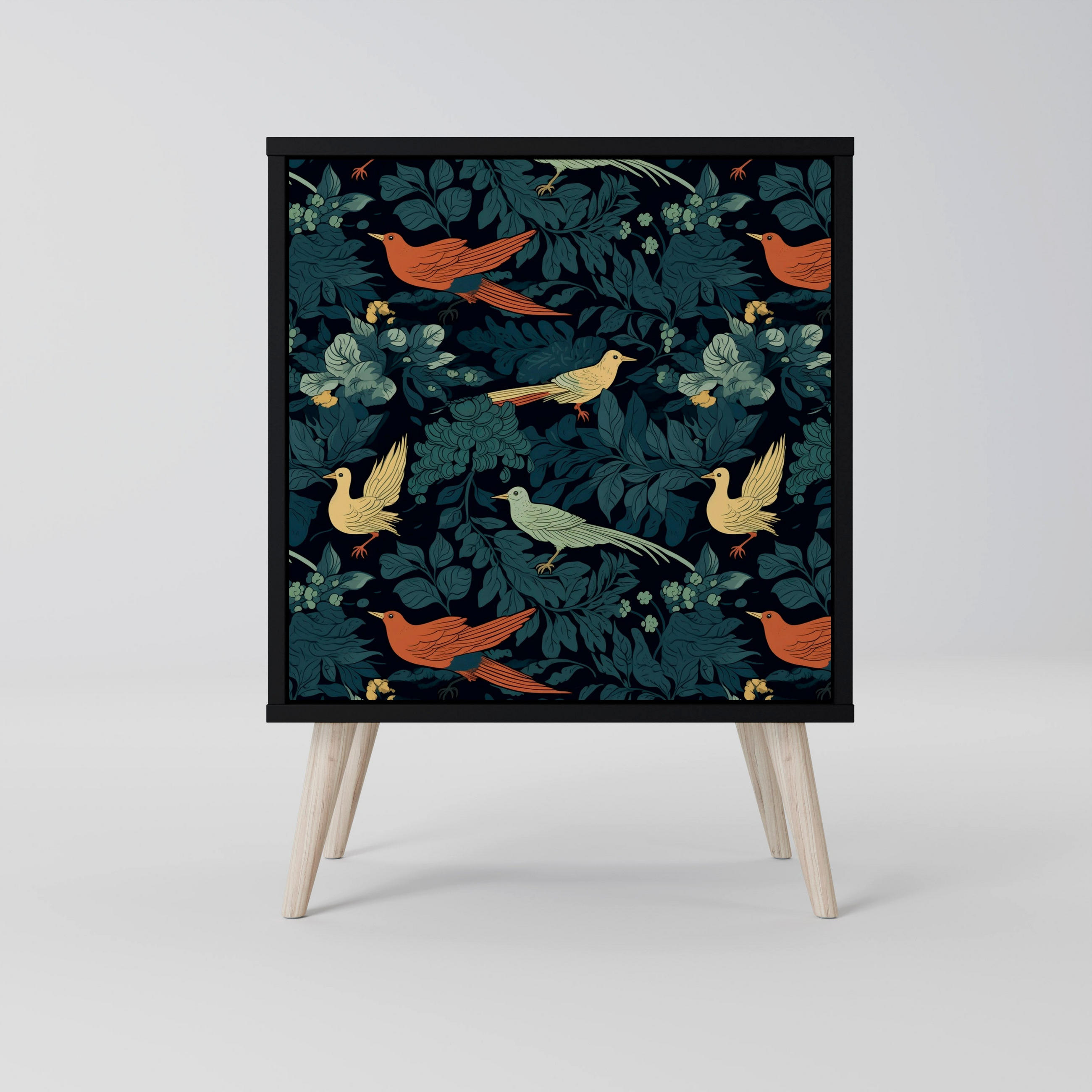 SpaceRebels Sideboard Schwarz 57.5x77.5x42 cm