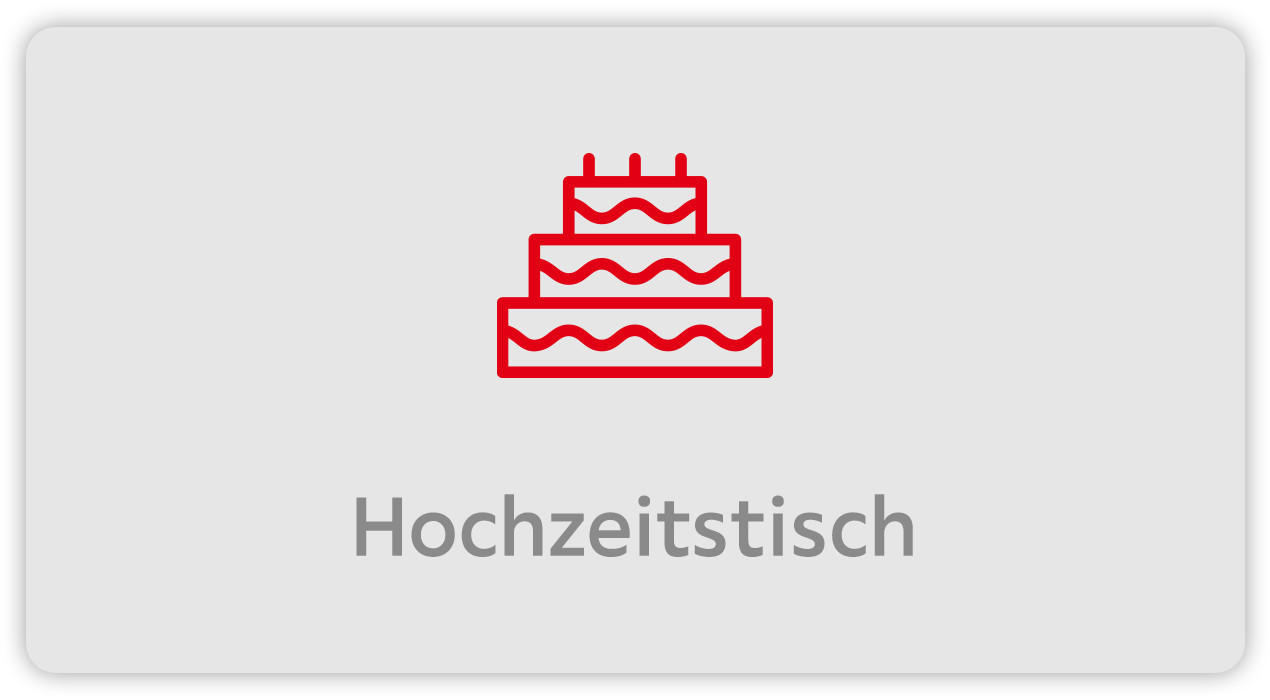Hochzeitstisch