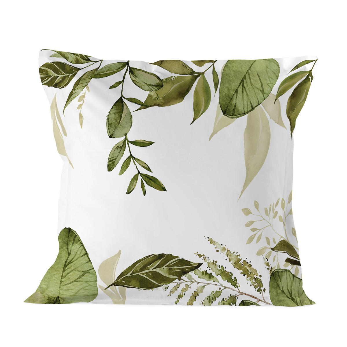 KISSENBEZUG herbal 60x60 cm mehrfarbig - Multicolor, Textil (60/60cm) - Happy Friday