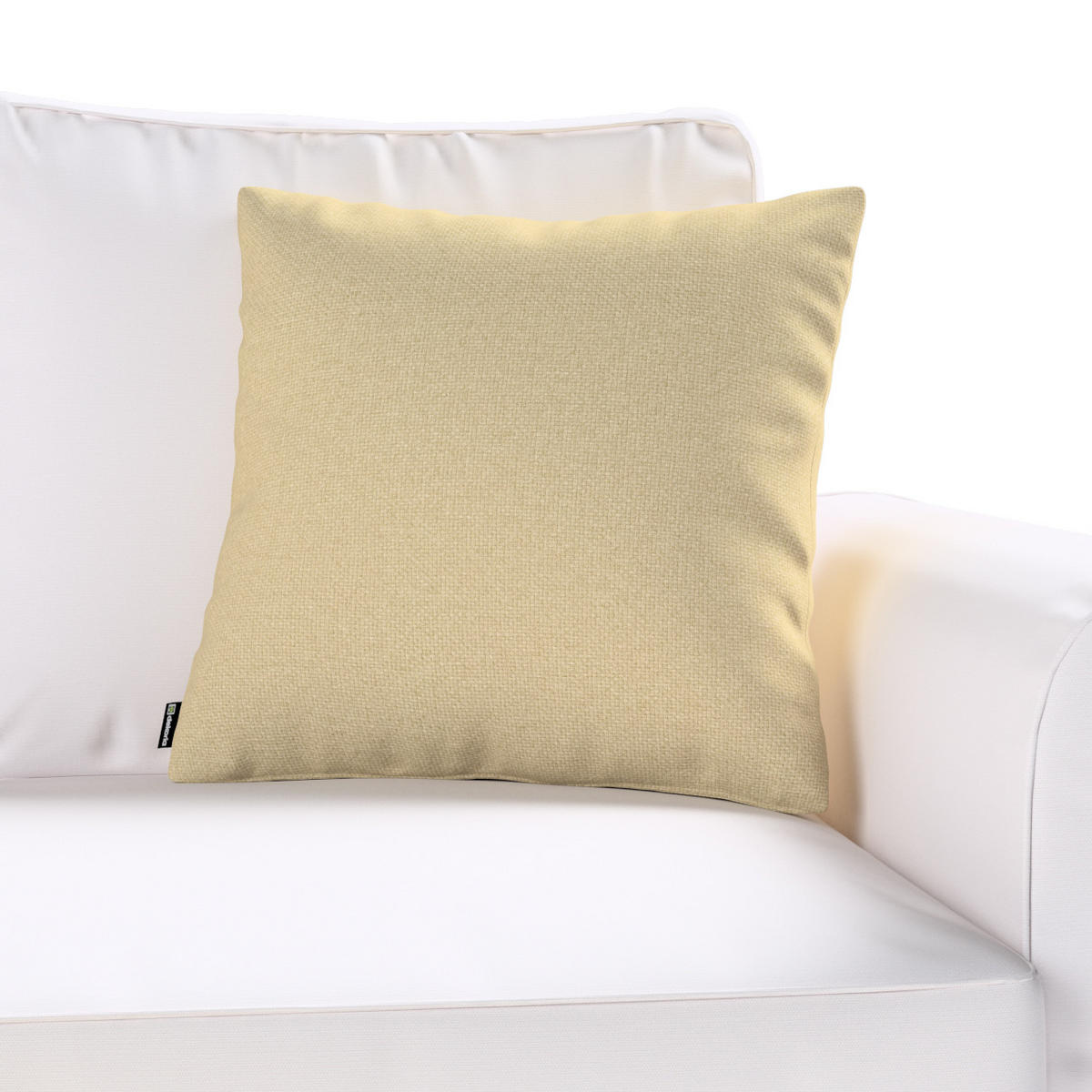 KISSENHÜLLE Living Basic olive, 43x43 cm - Olivgrün, Textil (43/43cm) - Dekoria