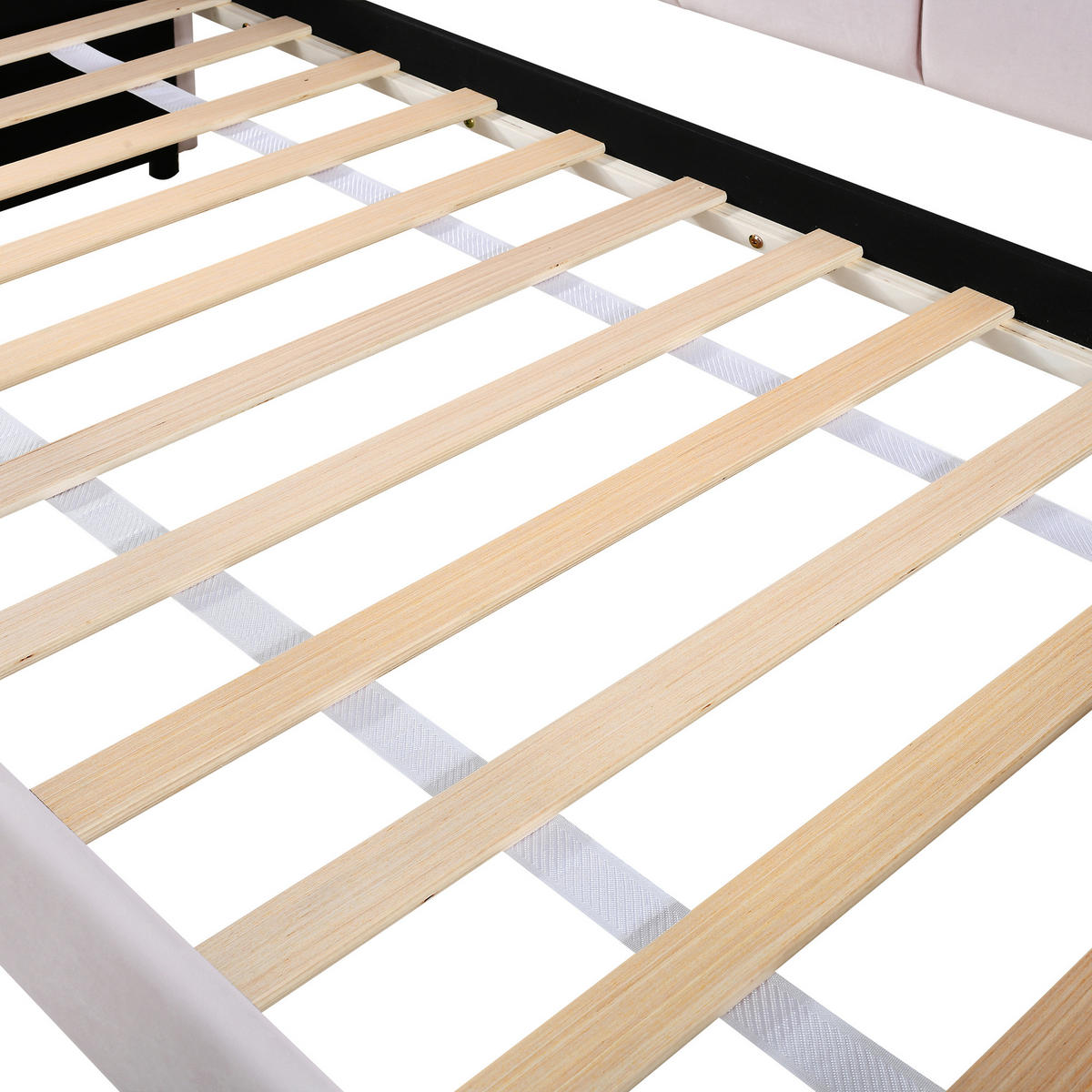 TAGEBETT 90x200cm Rosa Samt mit Ausziehbett LED Fernbedienung - Pink, Holz (90/200cm) - FLIEKS