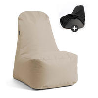 SITZSACK mit Hülle Der Däumchendreher - Beige, Textil (60/86/85cm) - Mokebo
