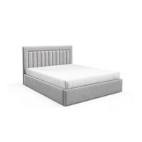 POLSTERBETT BEZA I - Hellgrau - Hellgrau, Textil (180/200cm) - AN-Moebel 4u