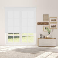 SEITENZUGROLLO lichtdurchlässig L2000 - Weiß, Textil (165/190/190cm) - VIEWTEX