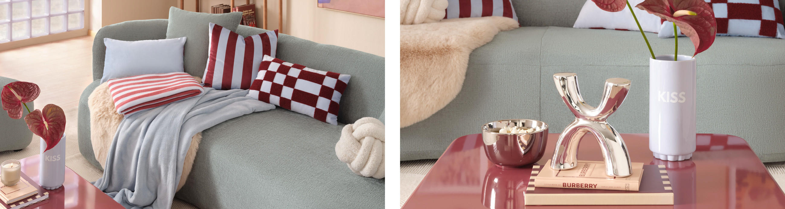 Bold Seventies Wohnzimmer