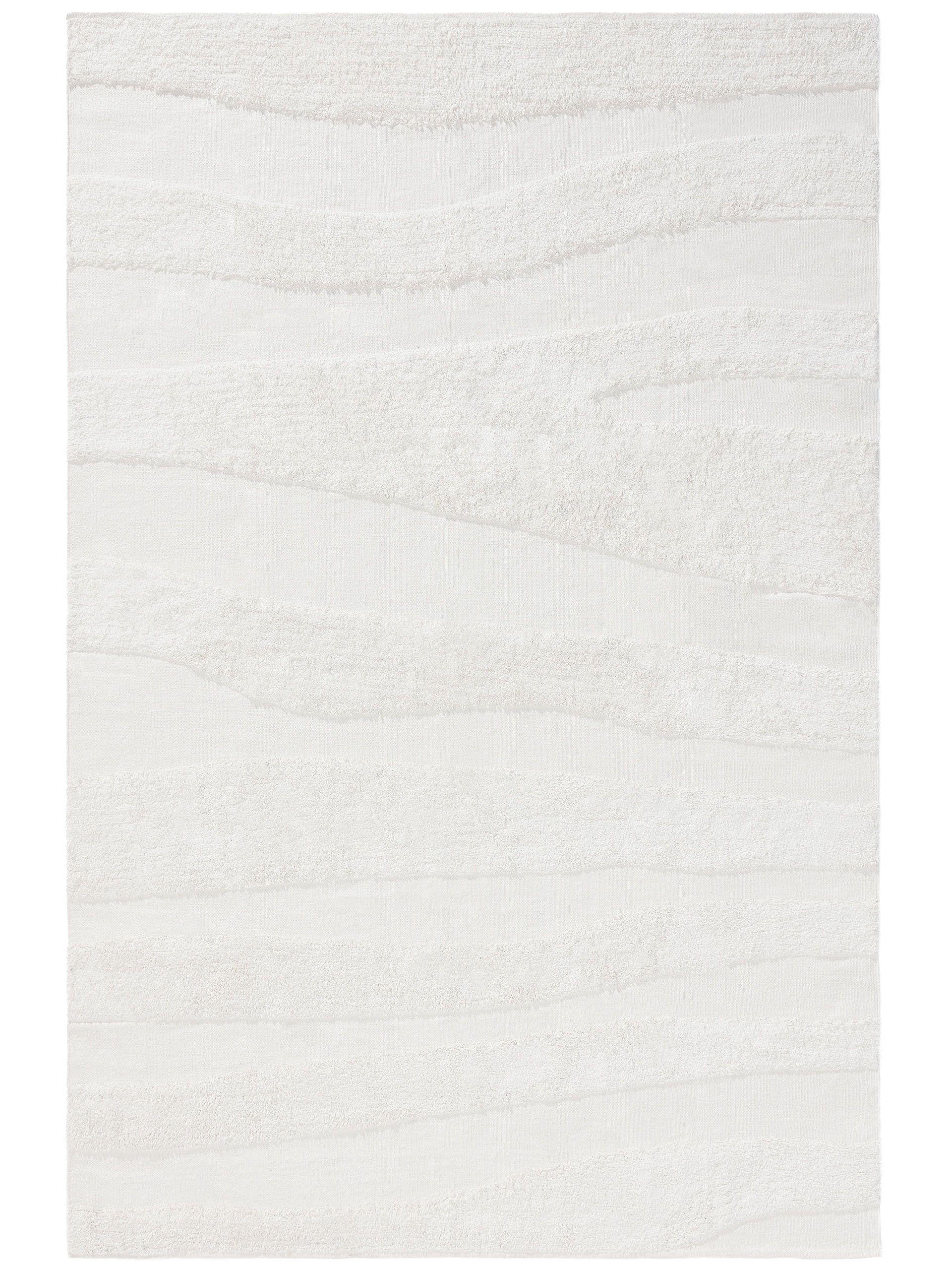 BAUMWOLLTEPPICH Isla Cream 160x230 cm - Creme, Textil (160/230cm) - benuta Pop