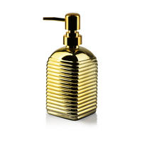 SEIFENSPENDER Tessa Gold 8/8/19.5 cm Glas - Goldfarben, Glas (8/19.5/8cm) - Mondex