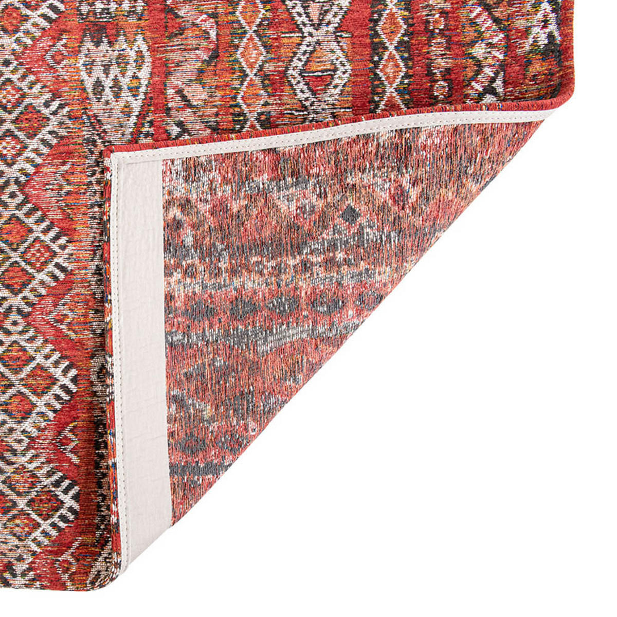 TEPPICH Fez Red Antiquarian Kilim 170/240 cm - Rot, Kunststoff/Textil (170/240cm) - Louis De Poortere