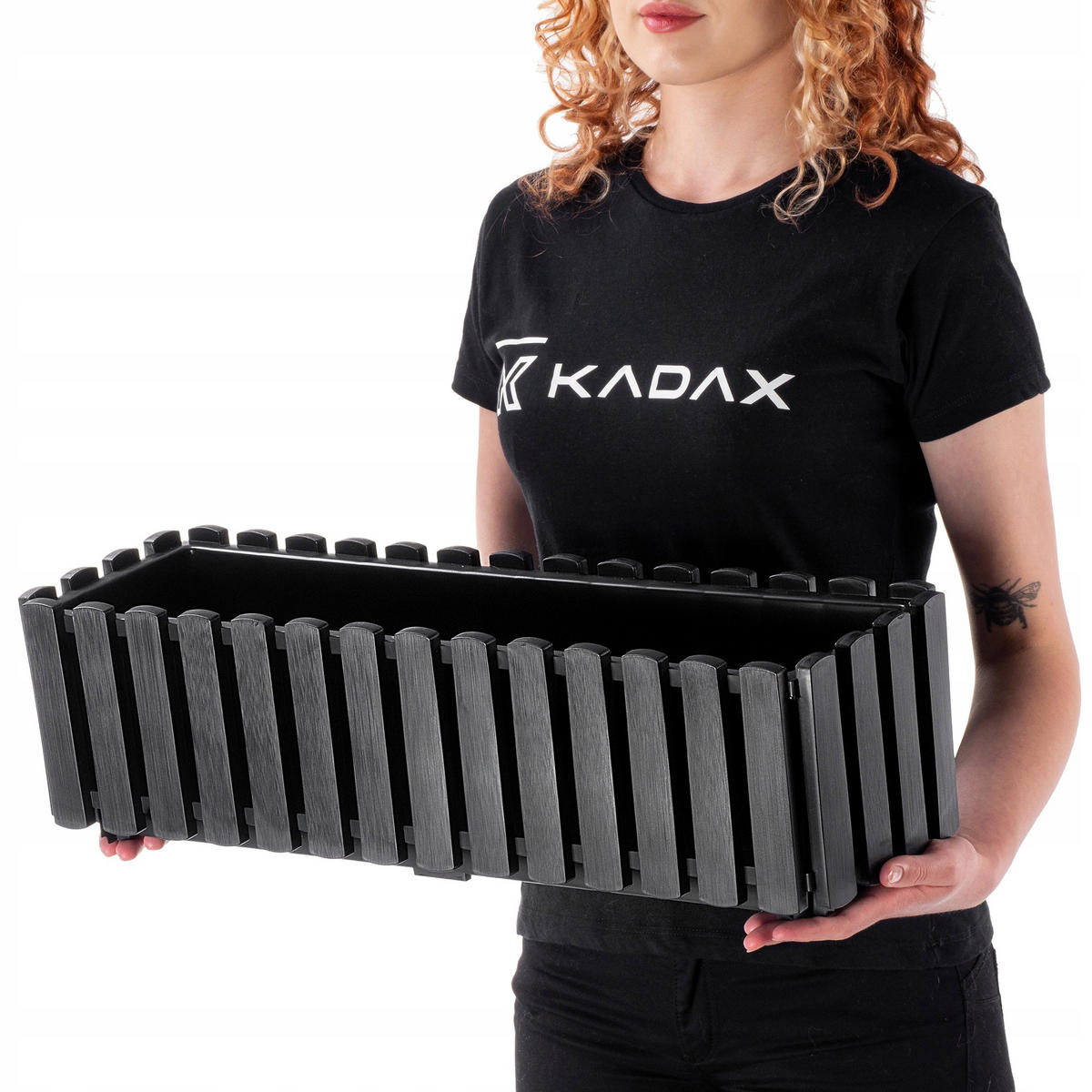 BALKONKASTEN 60 cm, Anthrazit - Anthrazit, Kunststoff (18/58cm) - KADAX
