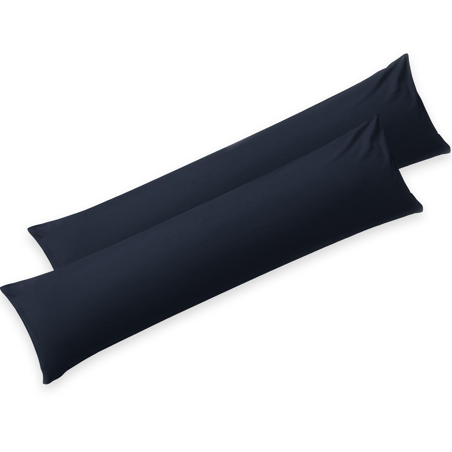KISSENBEZUG Agneta 40/40 cm, 2er-Set, 100% Baumwolle, Dunkelblau - Dunkelblau, Textil (145/40cm) - Blumtal