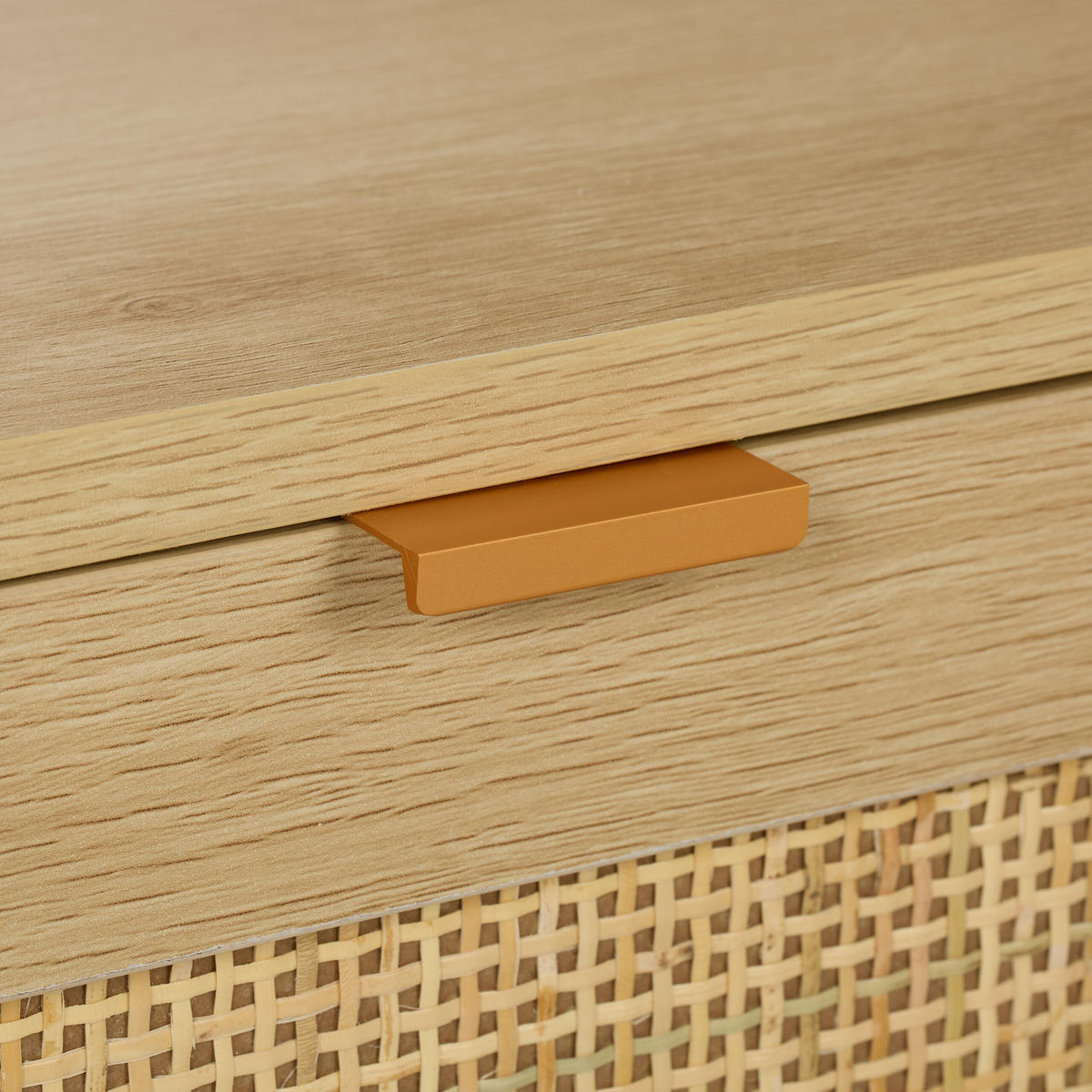 TV-LOWBOARD - Hellbraun, Holz/Holzwerkstoff (100/45.5/40cm) - Relaxdays