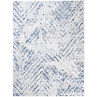 TEPPICH SKY Blau Grau 120 x 170 cm - Blau, Kunststoff (120/170cm) - Tapiso