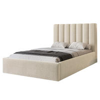 POLSTERBETT CIERO 120x200 cm Beige Boucle (Stoff Abriamo) - mit Bettkasten und Lattenrost - Beige, Holzwerkstoff/Textil (120/200cm) - Ravio