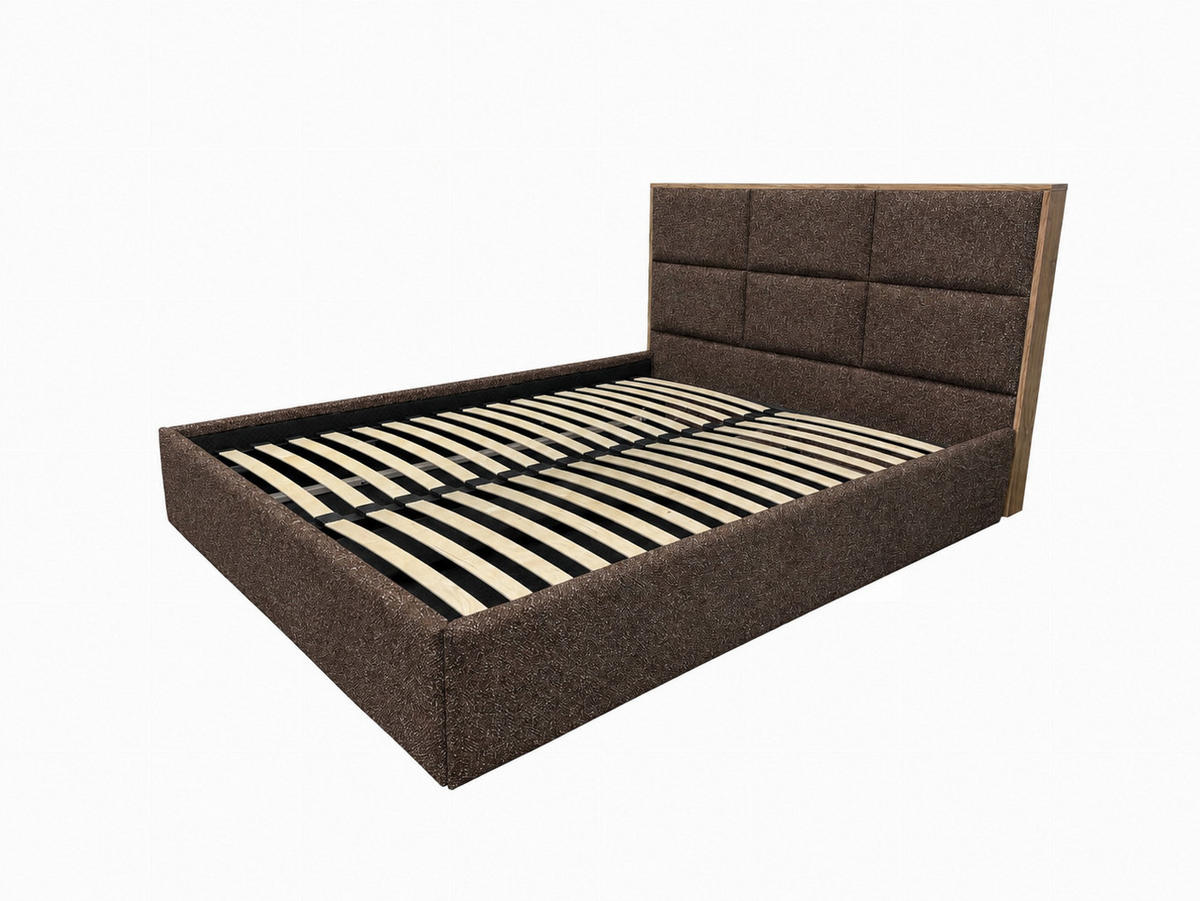 BOXSPRINGBETT LolyT 180x0 cm Pocket H4 24cm Marron - Braun, Textil - KS Home Concept