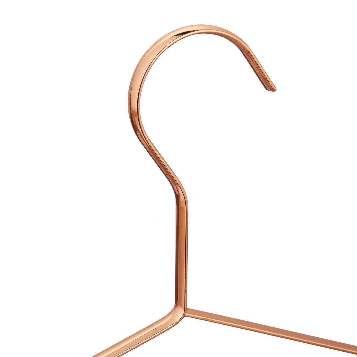 12XVEŠIAKY na šaty - medená, kov (42/21/0.8cm) - Relaxdays